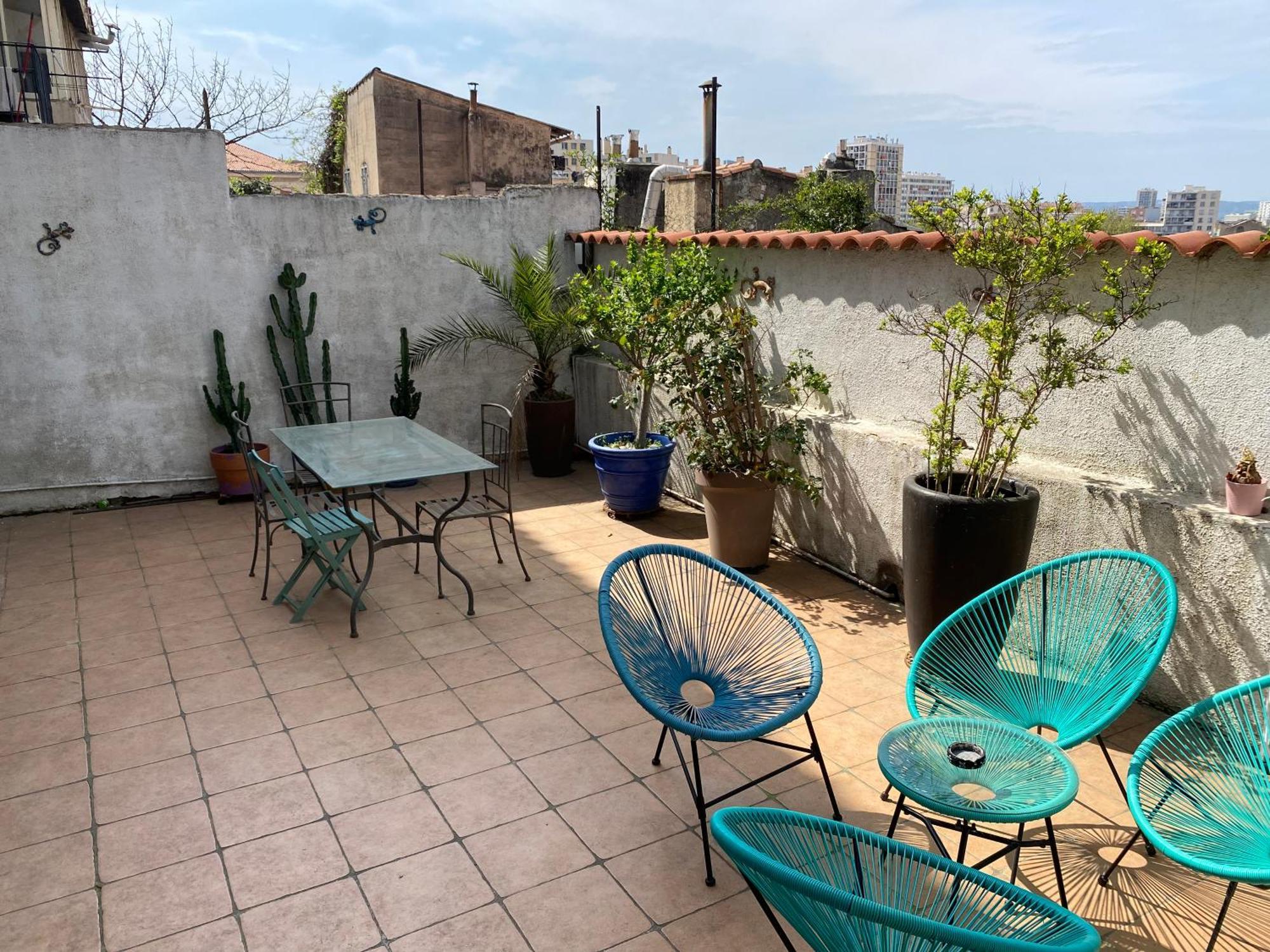 Maison 3 Chambres Gde Terrasse Proche Vieux Port Et Sncf Μασσαλία Εξωτερικό φωτογραφία